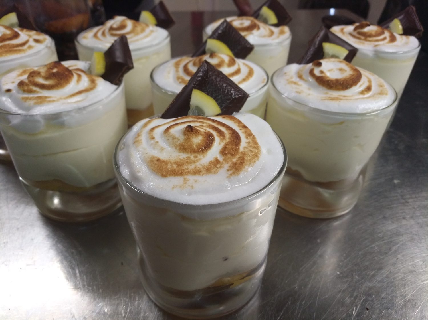 Dessert maison en verrine, Château de Savoie à Montmélian